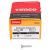 Solo Chippy Pozi Countersunk Wood Screws - 5.0 x 25mm - Zinc Plated - Pack of 200