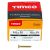Solo Chippy Pozi Countersunk Wood Screws - 5.0 x 35mm - Yellow Zinc - Pack of 200