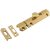 French Door Bolt/Flat Section Bolt - 202 x 36mm - Polished Brass
