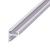 Sash Window Offset Leg Pile Carrier - 2200mm Length - No Pile - White