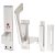 Disabled Toilet Handle Facility Cubicle Indicator Bolt - 178 x 38mm - Polished Anodised Aluminium