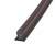D Slot Aquatex Seal - 5mm - 25m Length - Brown