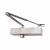 Overhead Fire Door Closer - Power Size 2-4 - Push/Pull Mounting - Silver