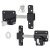 Locking Long Throw Gate Lock - 70mm Gate Thickness - Euro Thumbturn Cylinder - 316 Stainless Steel