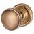Marcus Antique Brass Mortice Door Knob - 62mm Rose Diameter - Whitehall Range