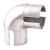 40mm Handrail System - 90° Elbow Joint - Brushed Nickel