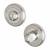 Bathroom Turn & Release - 50mm Diameter - Satin Chrome