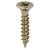 Classic Pozi Countersunk Wood Screws - 3.0 x 16mm - Yellow Zinc - Pack of 200