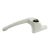 uPVC/Timber Maxim Espagnolette Locking Multipoint Window Handle - Left Hand - White