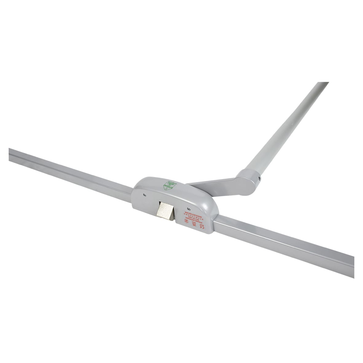 Modular Single Door Panic Latch - Timber/Metal Door - Silver