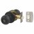 Matt Black Bala Hotel Bathroom Mortice Door Knobset - 65mm Rose Diameter