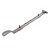 Cast Victorian Casement Window Stay - 12"/300mm Length - Polished Nickel