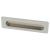 Rectangular Flush Cabinet Pull Handle - 139 x 39mm - Matt Chrome
