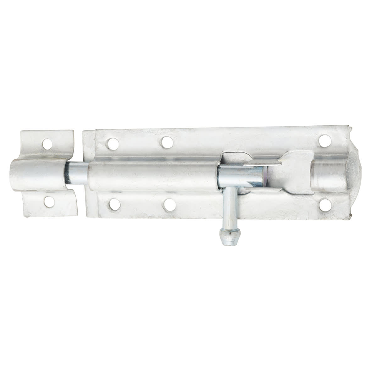 Traditional Tower Gate Bolt - Straight - 100mm Length - Galvanised
