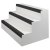 Heavy Duty Anti Slip Stair Nosing Strip - 1000 x 55 x 55mm - Black