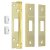N41PB/0.5 5 13mm Rebate Kit to suit Heavy Duty 5 Lever Deadlocks - Polished Brass
