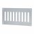 Plain Slotted Vent - 165 x 89mm - 3040mm² Free Air Flow - Satin Stainless Steel