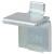 Heavy Duty Flat Bookcase Clip - Bright Zinc Plated - Pack of 10