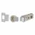 FastLatch Push-Fit Bolt Through Tubular Latch - 60mm Case - 44mm Backset - Round - Pol Chrome