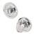 Bathroom Turn & Release - 43mm Diameter - Polished Chrome