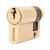 5 Pin 41mm Euro Single Cylinder - 30 + 11mm - Polished Brass - Keyed to Differ