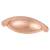 Chest Drawer Cabinet Cup Handle - 64mm Centres - Bright Copper