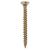 Classic Pozi Countersunk Wood Screws - 5.0 x 60mm - Yellow Zinc - Pack of 200
