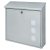 Aire Postbox - 370 x 364 x 114mm - Silver