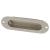 Oval Flush Cabinet Pull Handle - 120 x 40mm - Satin Stainless Steel