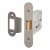 Heavy Duty Bolt Through Flat Latch - 79mm Case - 57mm Backset - Radius - Black Nickel