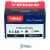 Twin Threaded Pozi Countersunk Wood Screws - 6 x 5/8" - Zinc Plated - Pack of 200