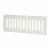 Plain Slotted Vent - 242 x 89mm - 4370mm² Free Air Flow - Satin Aluminium