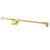 Screw Jack Skylight Stay - 300mm Length - 250mm Throw - Polished Brass