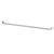 10mm D-Bar Cabinet Pull Handle - 224mm Centres - Satin Stainless Steel