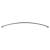 Shower Rail - Premium Telescopic Curved Rod - 1080-1850mm Length - Chrome
