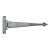 Arrow Head Door Tee Hinge - 305 x 121mm - Pewter
