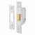 Contract 3 Lever Deadlock - 64mm Case - 44mm Backset - Polished Nickel