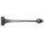 Tudor Door Tee Hinge - 304mm Length - Antique Pewter