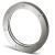 Twin Glazed Round Vision Panel - 447mm Diameter - Brushed Stainless Steel