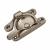 Heavy Duty Fitch Sash Window Fastener - 66 x 23mm - Satin Nickel