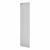 Solid Brass Plain Finger Plate - 305 x 70 x 6mm - Satin Chrome