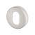 Puma Escutcheon - 53mm Diameter - Oval - Satin Aluminium