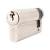 5 Pin 61mm Euro Single Cylinder - 50 + 11mm - Polished Nickel - Keyed to Differ