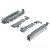 TIP-ON Push to Open BLUMOTION Soft Close Drawer Runner - Full Extension - 350mm Length - 20kg
