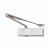 TS83BCDC Overhead Fire Door Closer - Power Size 2-5 - Push/Pull Mounting - Silver