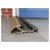 Mobility Threshold with Ramp - 1000mm Length - Inward Opening Doors - Gold Anodised