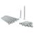 Twin Slot Shelving System - Fixings for Twin Slot Shelf Brackets - Pack of 20