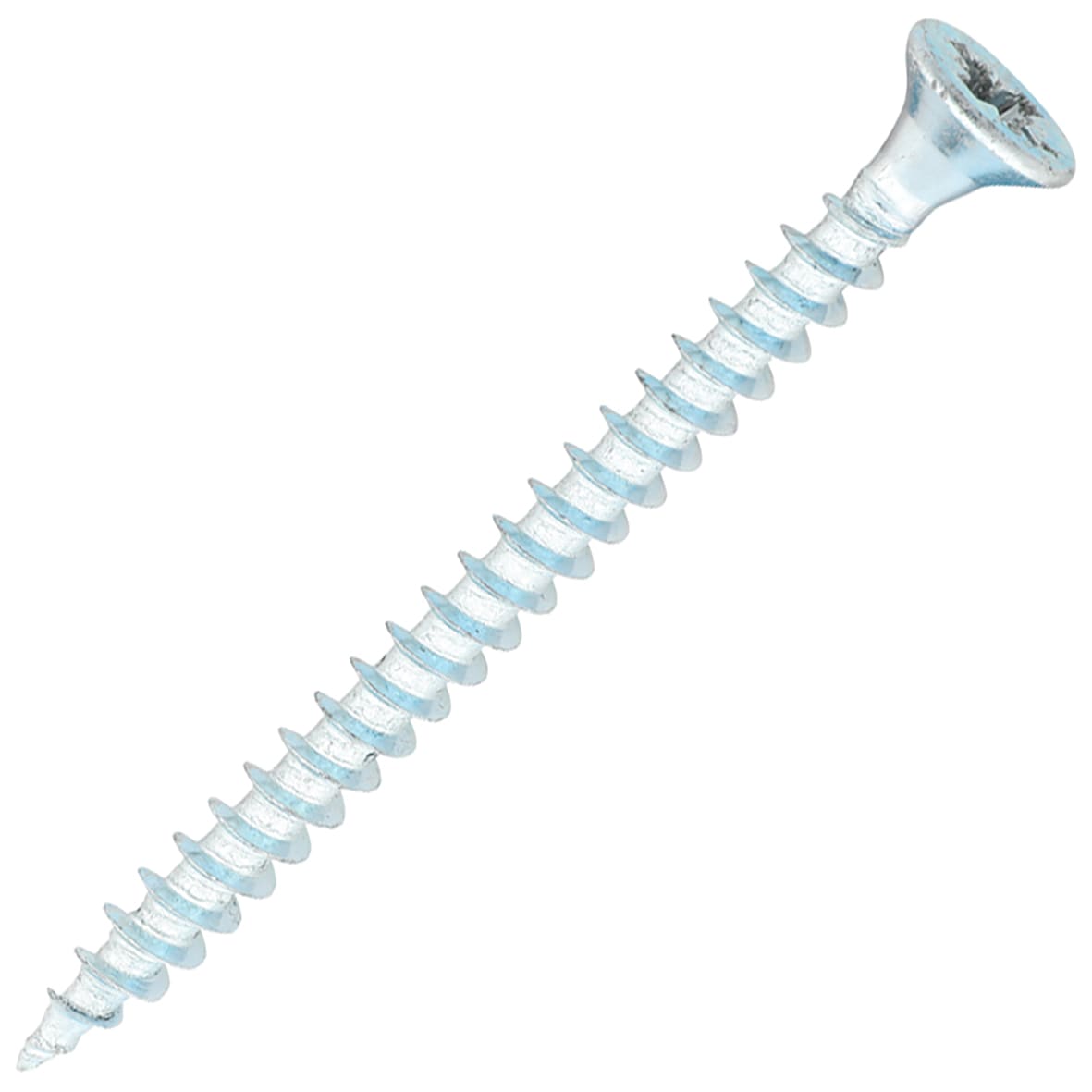 General Purpose Pozi Countersunk Chipboard Wood Screws - 4.0 x 50mm - Zinc Plated - Pk of 200