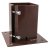 Bolt Down Fence Post Shoe - Bolt Secure - 75 x 75mm - Oxide Red