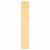 Solid Brass Plain Finger Plate - 600 x 100 x 1.5mm - Polished